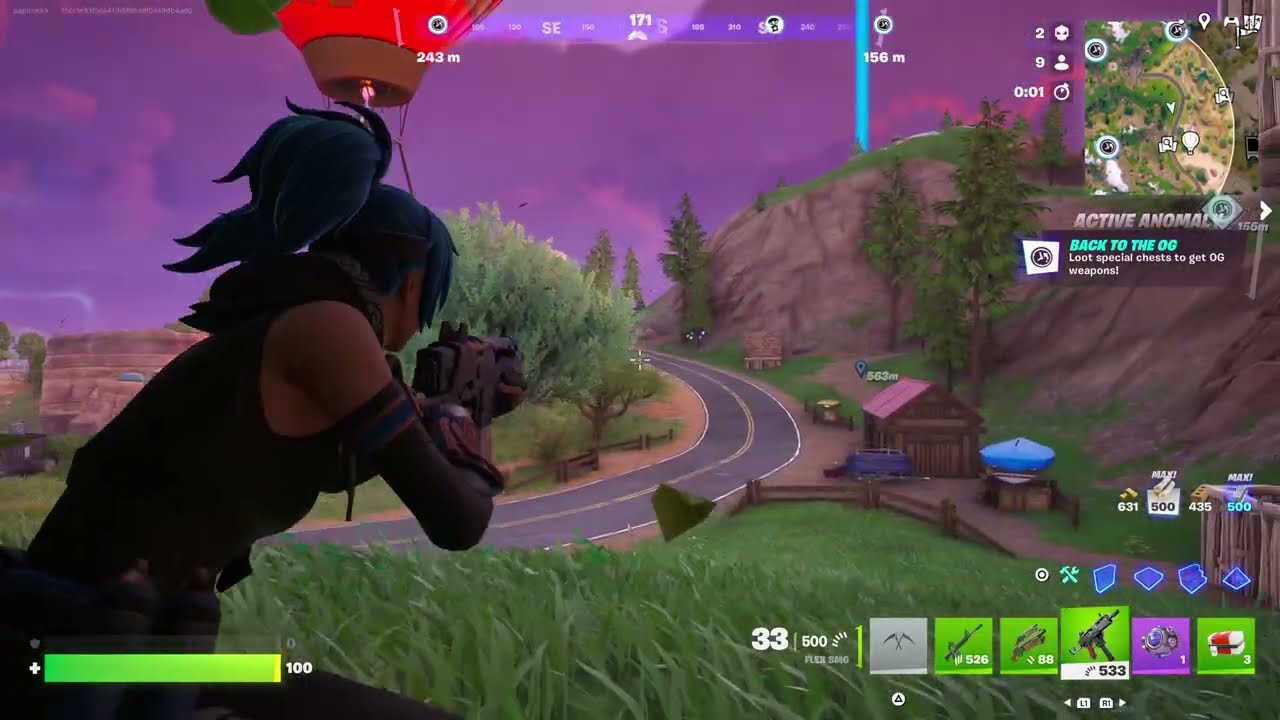 Fortnite Love and Legends Battle Royale with 2 elims, builds, and spectating build/fights