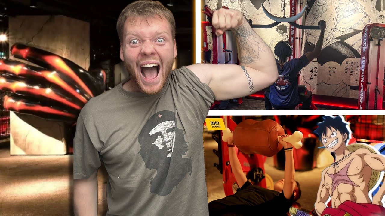 VLOG JAPON 12 : LA SALLE DE SPORT ONE PIÈCE !