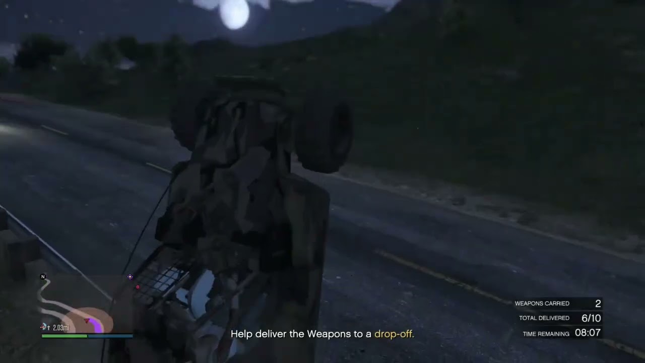 lets help the missus deliver her bunker weapons shall we