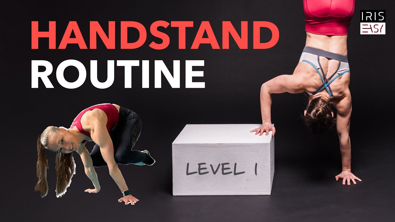 HANDSTAND ROUTINE LEVEL 1 | beginner friendly