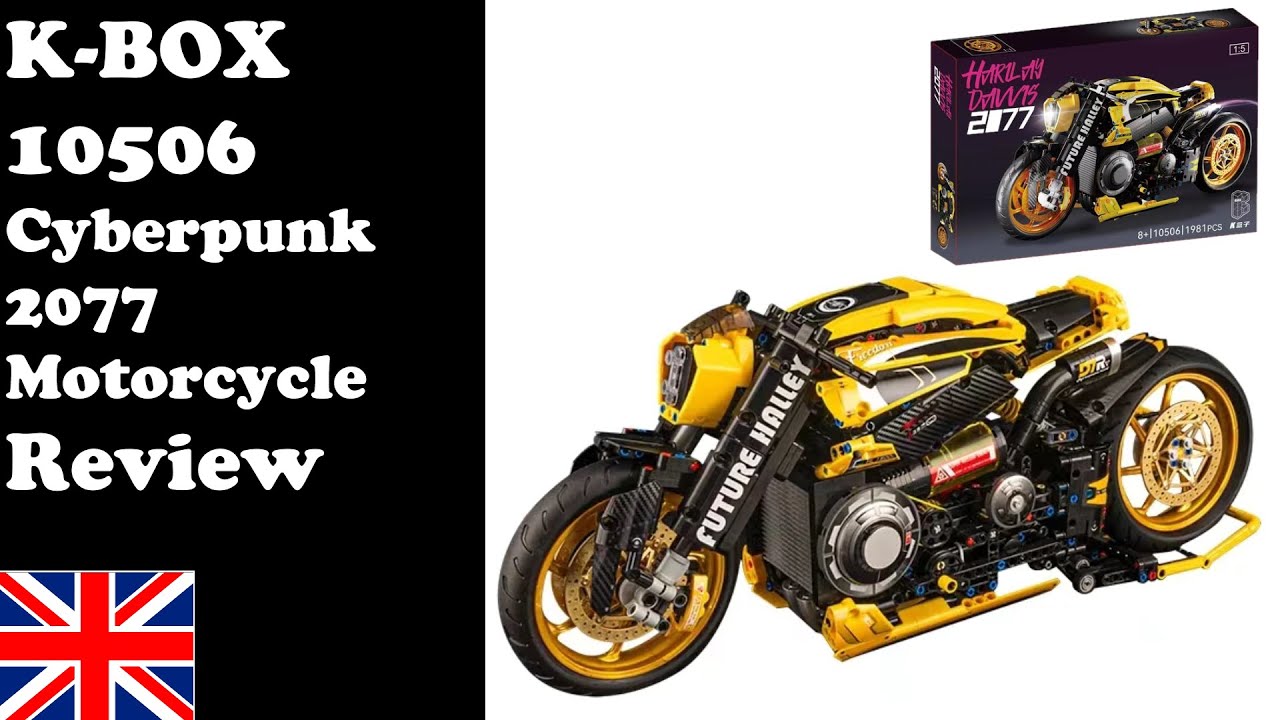 K-BOX 10506 - Cyberpunk 2077 Motorcycle - Review