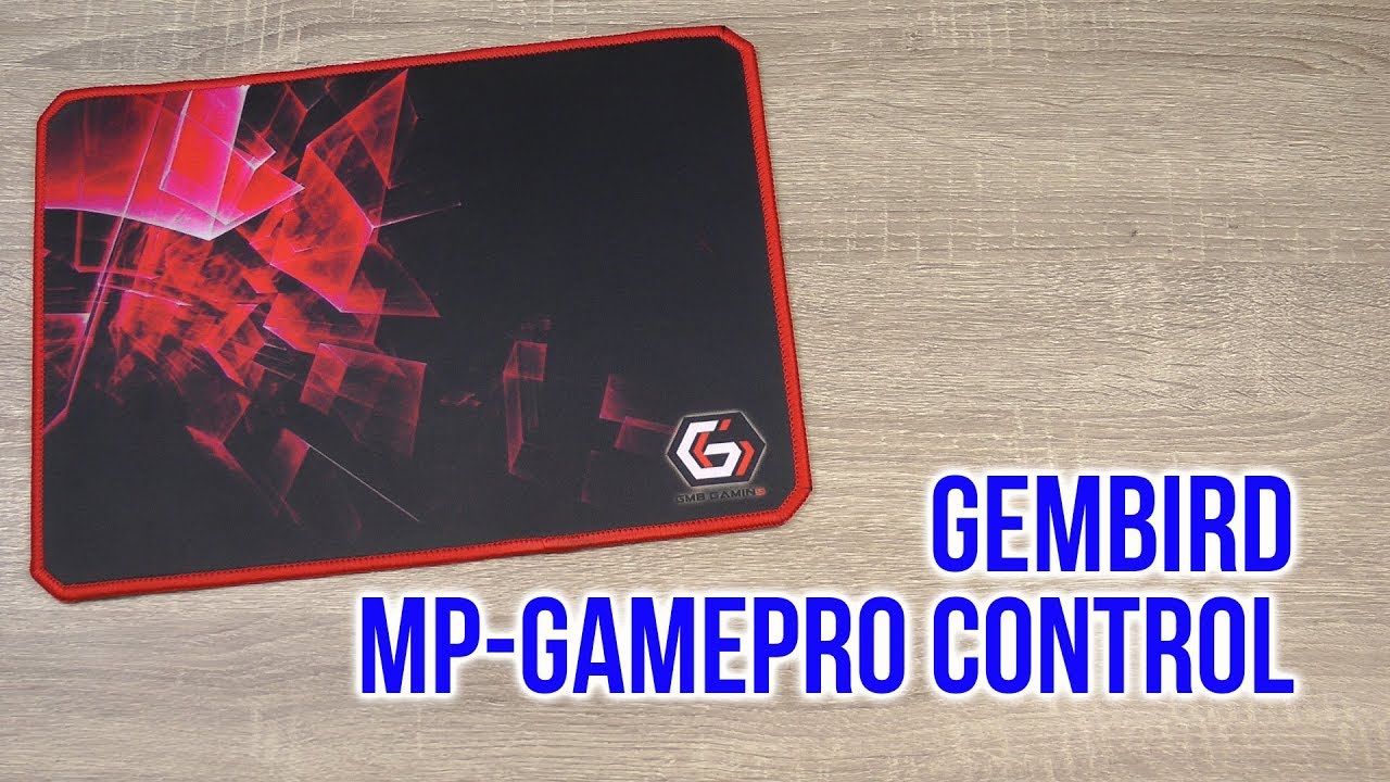 Распаковка Gembird MP-GAMEPRO Control