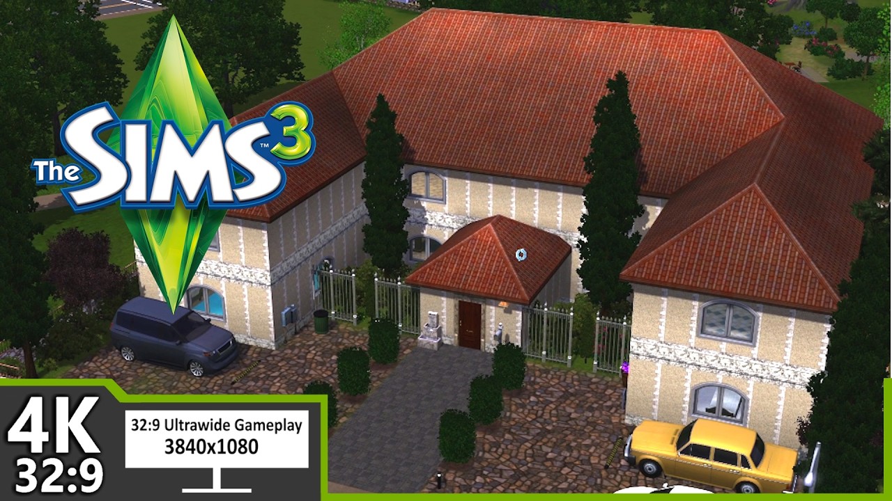THE SIMS 3 (4k, 32:9 Aspect Ratio)