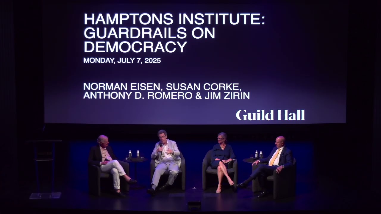 HAMPTONS INSTITUTE: GUARDRAILS ON DEMOCRACY