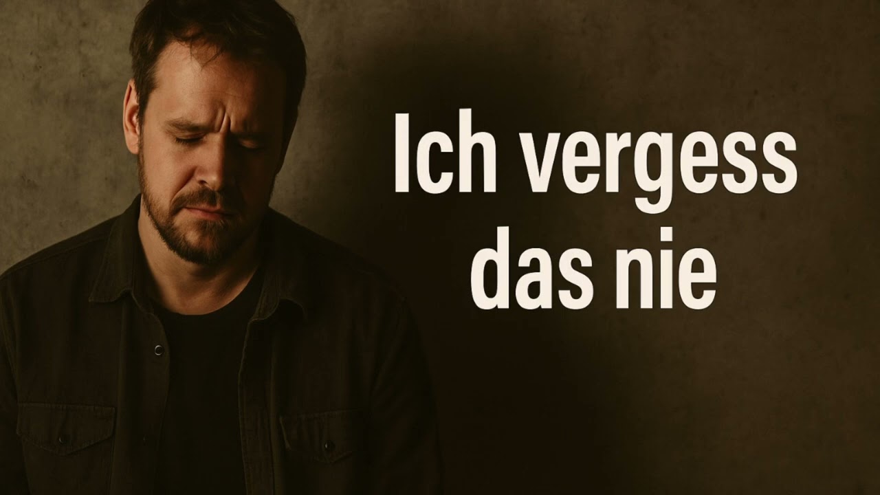 Ich vergess das nie