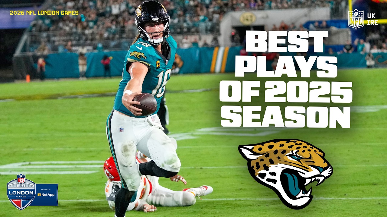 PICK SIX OF PATRICK MAHOMES!? 😱 | Jaguars Best Plays Of 2025 NFL Season | NFL UK & Ireland