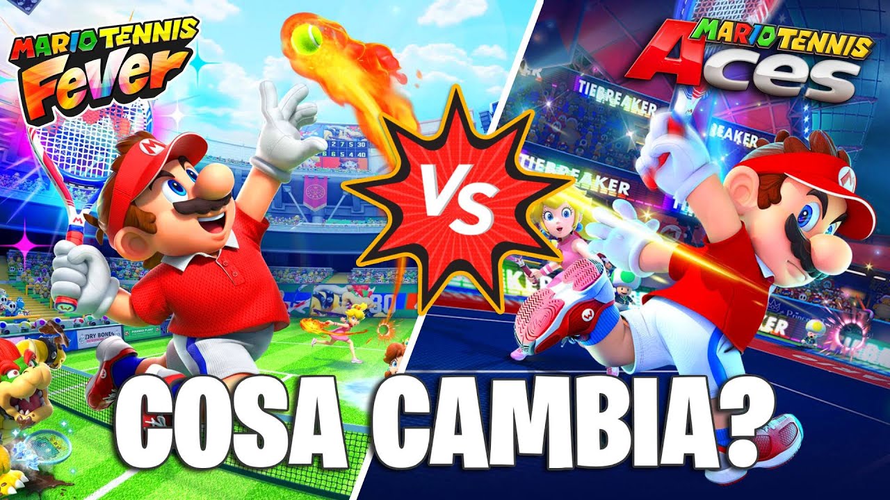 MARIO TENNIS FEVER vs ACES: COSA CAMBIA DAVVERO?🎾