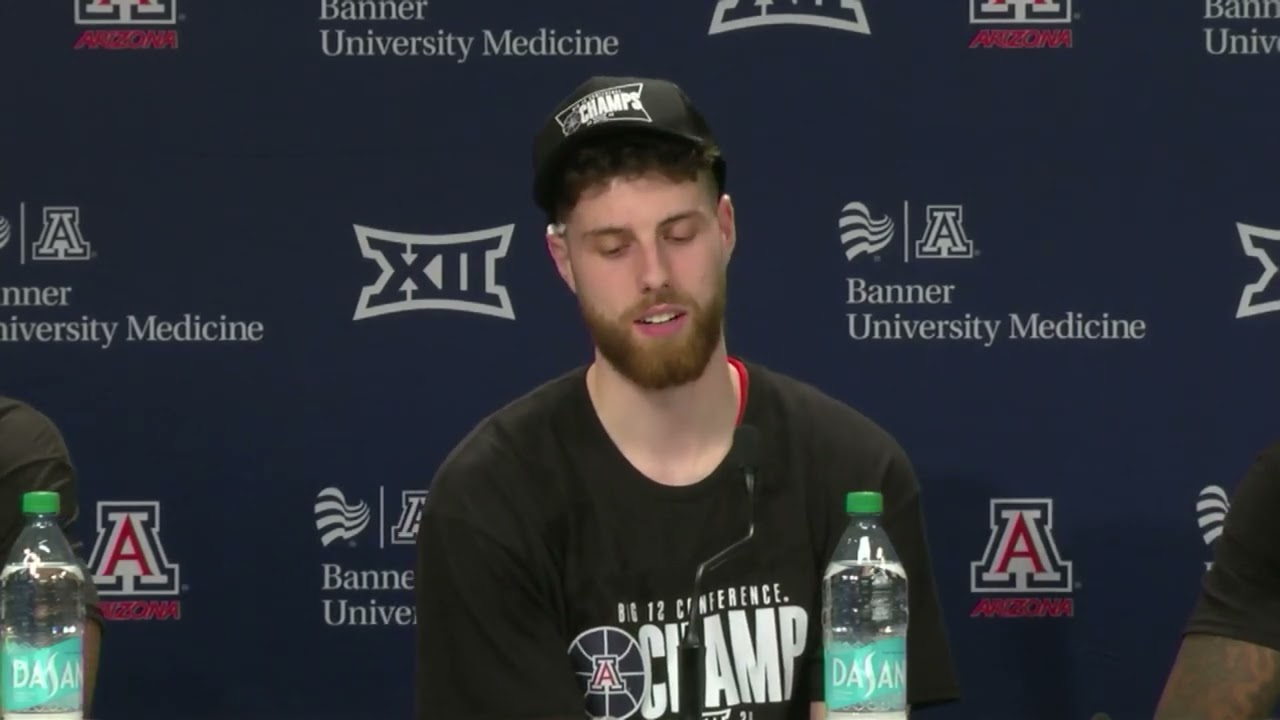 Arizona Basketball Press Conference - Tobe Awaka, Anthony Dell'Orso, & Jaden Bradley