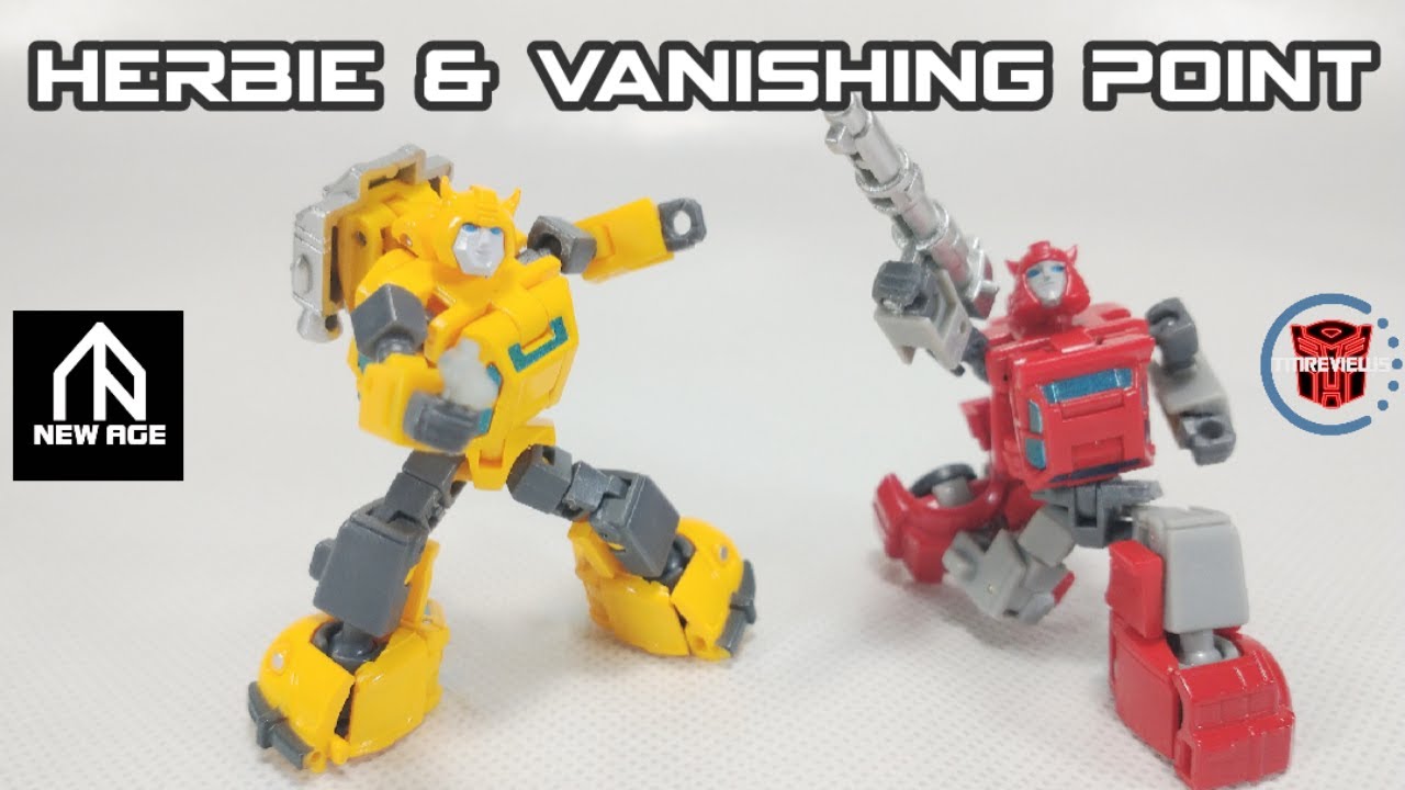 Newage H25 & H26 Herbie & Vanishing Point AKA Bumblebee & Cliffjumper