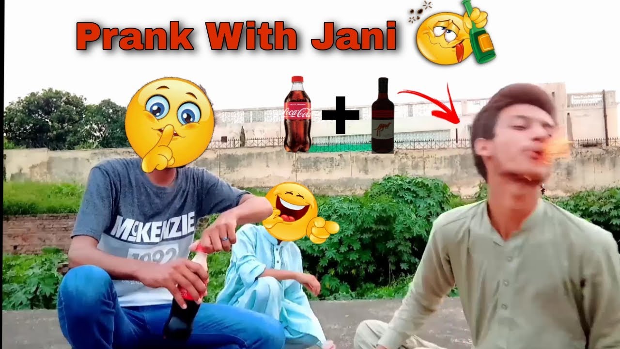 Prank With Rafey Jani || Funny Prank || Cold drink Prank || Kashmiri Legends