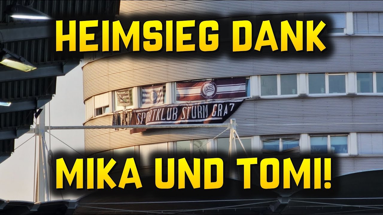 HEIMSIEG dank MIKA und TOMI! | SK Sturm Graz &ndash; SCR Altach 2:1 (0:0)  &ndash; 24.08.2024, Bundesliga 24/25