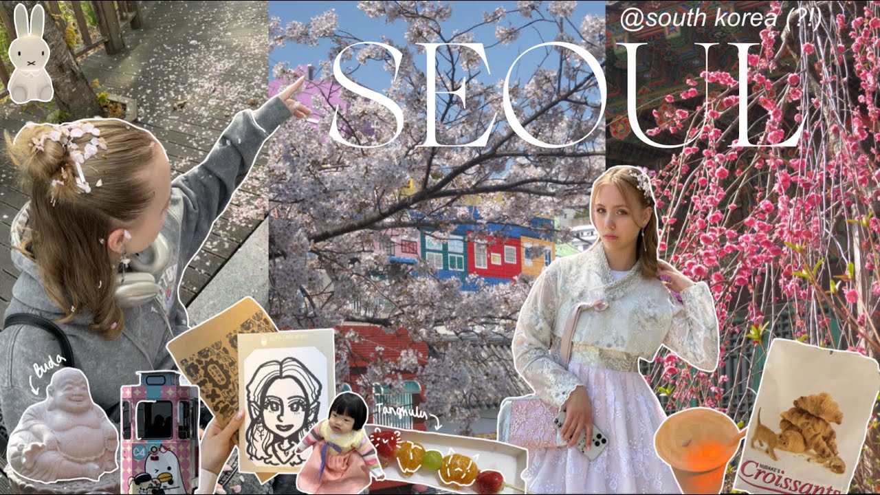 SEOUL vlog🚏travelling, famous spots, Busan [eng]