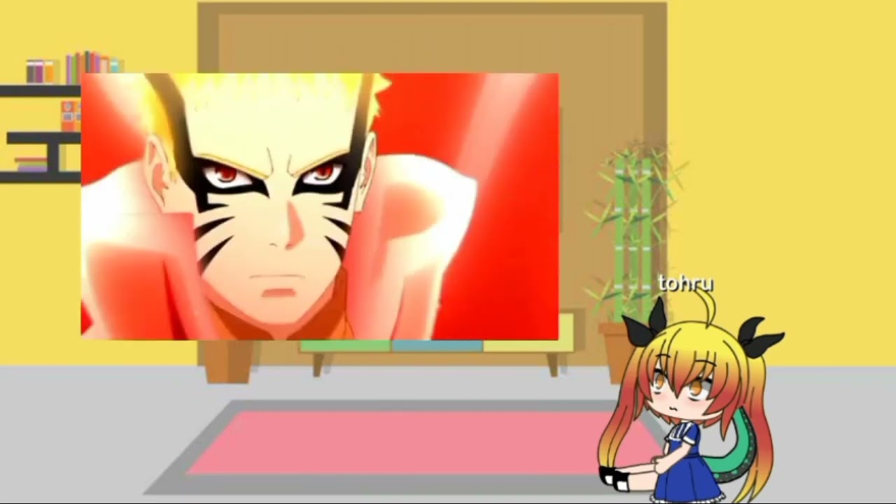 Tohru reacciona a Naruto