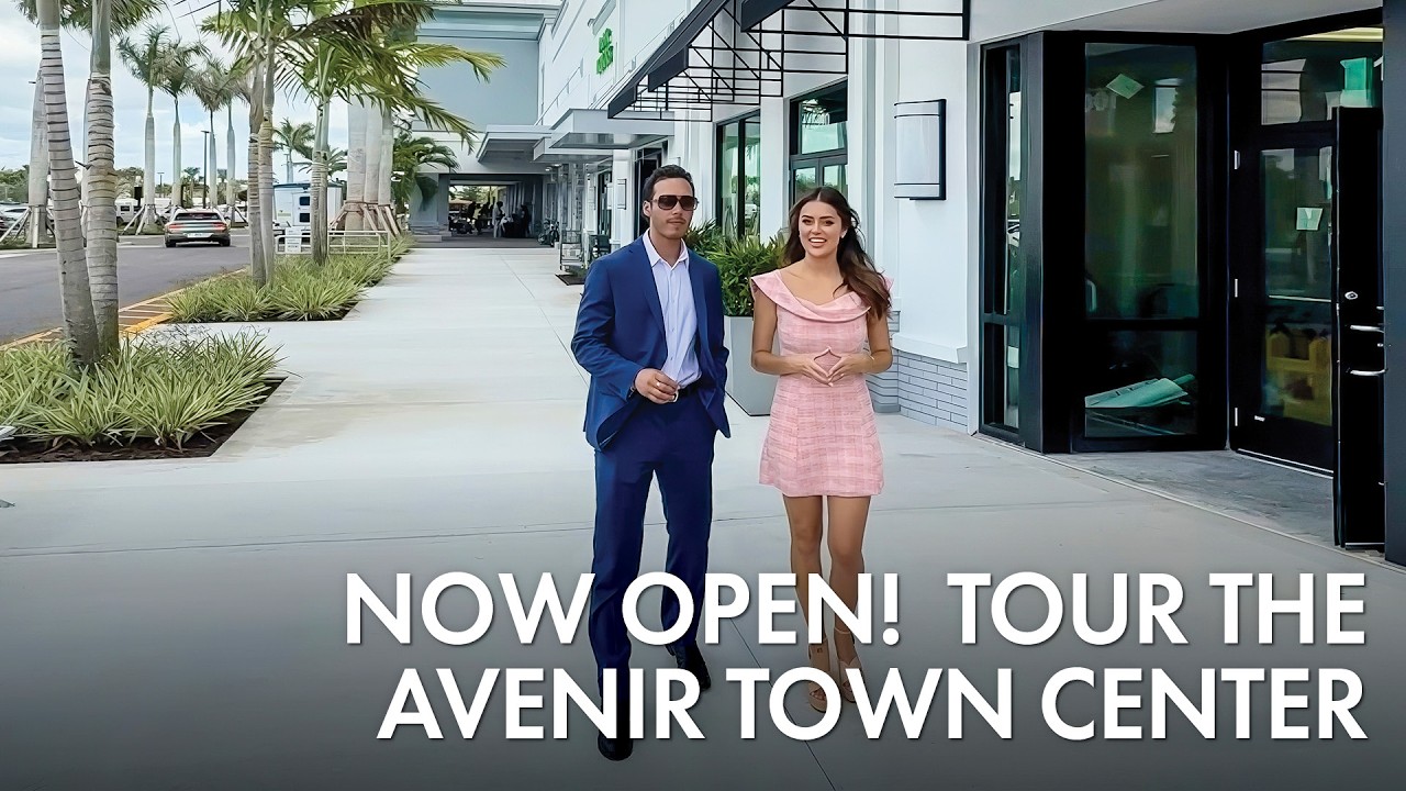 Avenir Town Center теперь открыт рядом с APEX at Avenir в Палм-Бич-Гарденс
