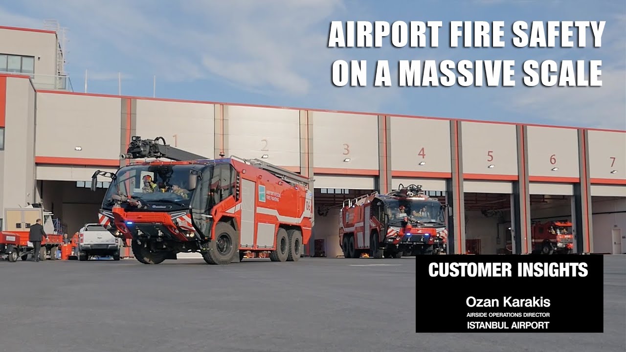 Fire Safety at the Istanbul Airport using KENWOOD NEXEDGE Digital Communications