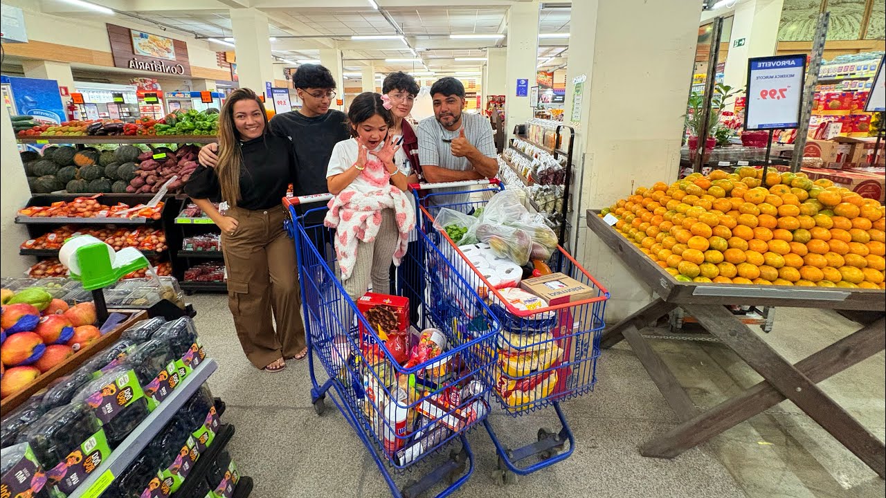 COMPRAS DO MÊS DEPOIS DE 5 ANOS EM SÃO PAULO 