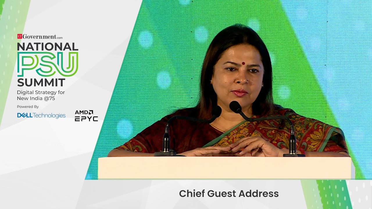#ETPSU: Inaugural speech by Meenakshi Lekhi, Union Minister of State for  External Affairs, GoI