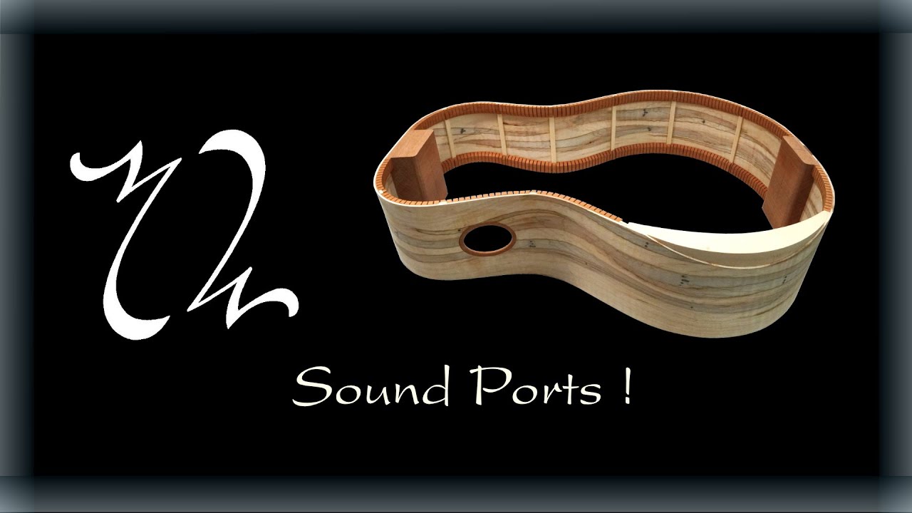 McClelland Woodworks Video Journal # 35.  Sound Ports!