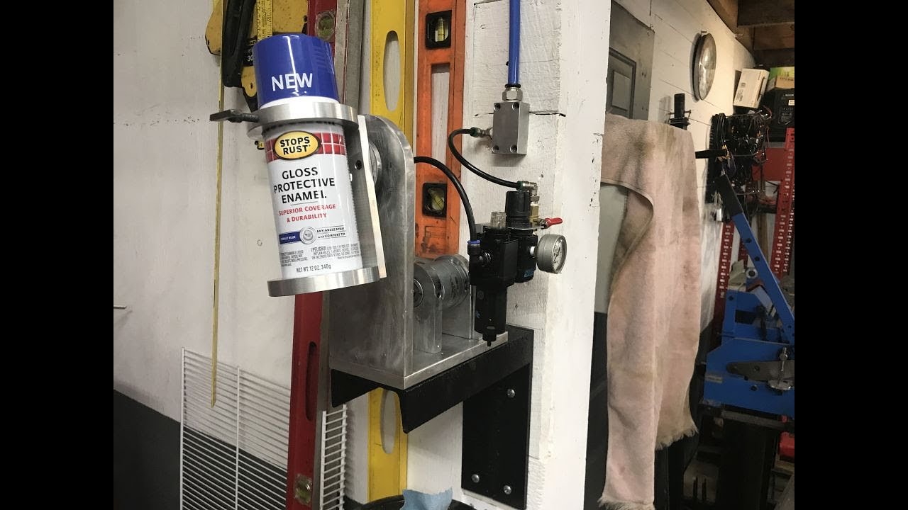 Aerosol Paint Can Shaker Follow Up Plus Rapid Air Tie In