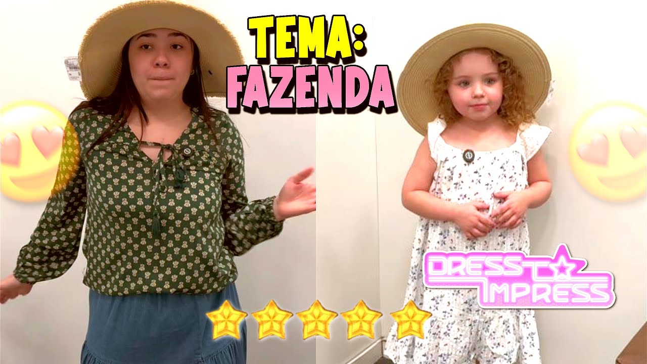 STHER E DIVA JOGANDO DRESS to IMPRESS NA VIDA REAL | ficamos lindas?