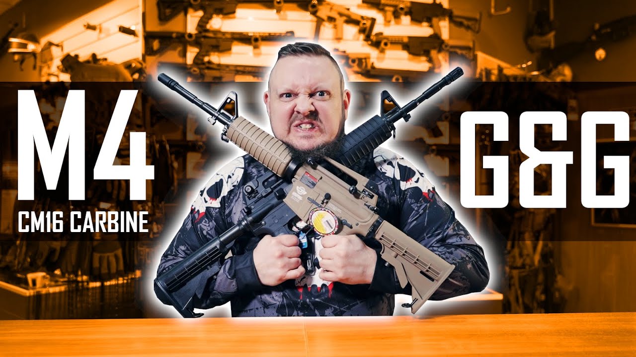 M4 CM16 Carbine - G&G  - TANIEMILITARIA.PL