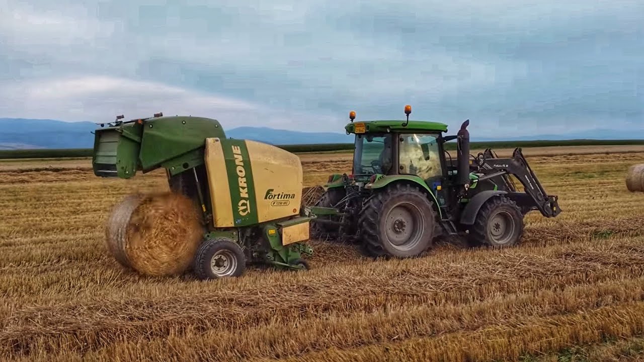 Straw baling 2025 - Deutz-Fahr, Krone, Fendt, CASE-IH, FATAGRI-Laverda