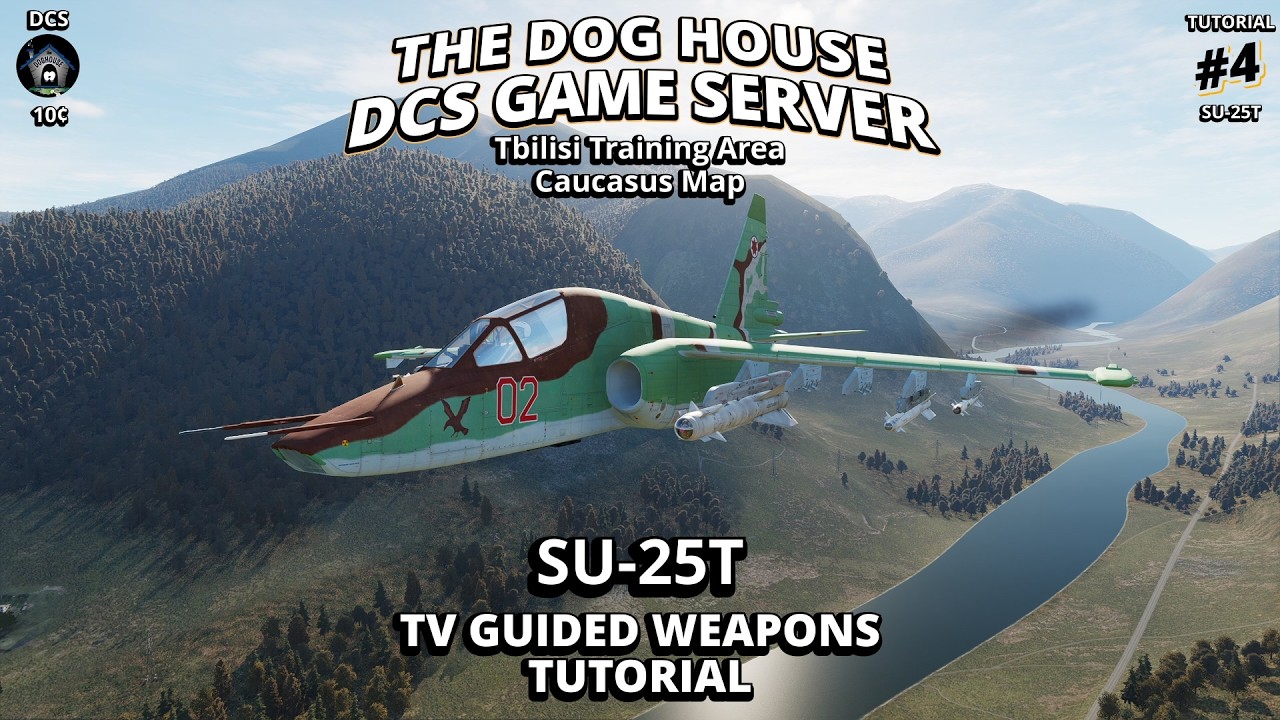 DCS: SU-25T TV Guided Weapons