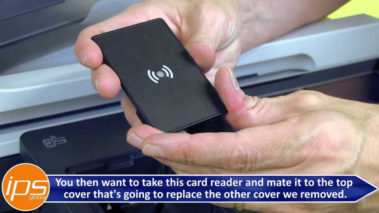 Installing an HPAC Card Reader Kit on an HP M525, 575, 630, 680, 725 & 775