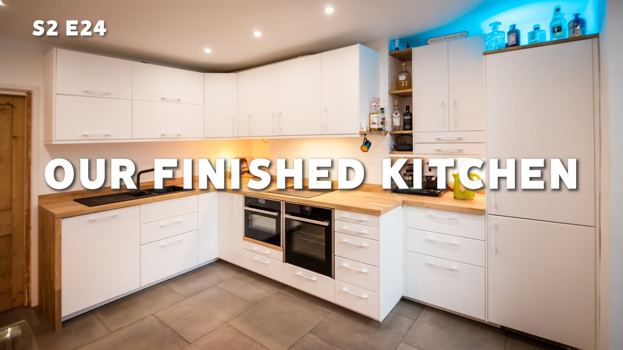 Revealing our FINISHED KITCHEN! S2 E24 | UK House Renovation