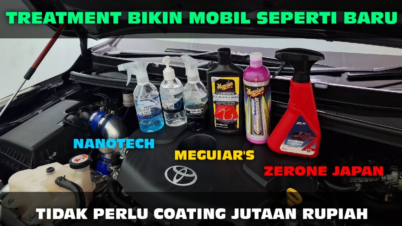 BIKIN MOBIL KINCLONG SEPERTI BARU TIDAK PERLU COATING JUTAAN RUPIAH