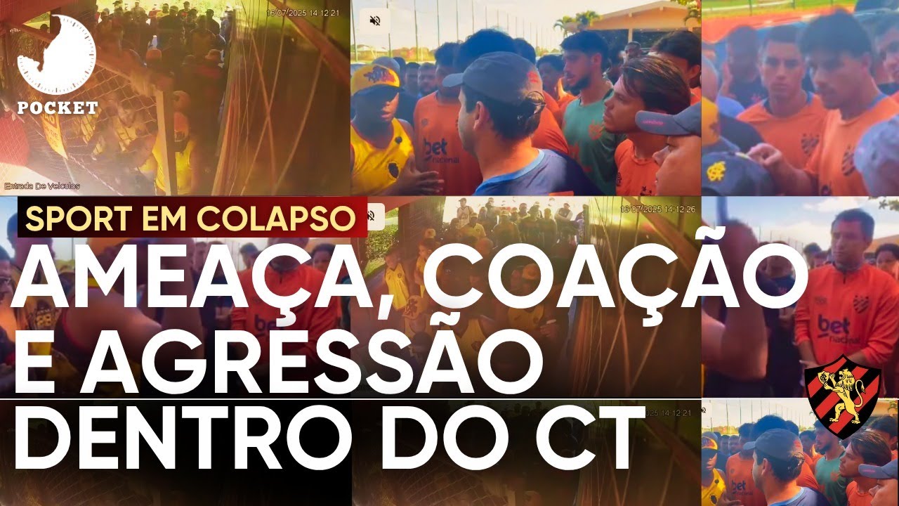 SPORT - JOGADORES AMEAÇADOS E INTIMIDADOS NO CT DO CLUBE - AS CAUSAS E CONSEQUÊNCIAS