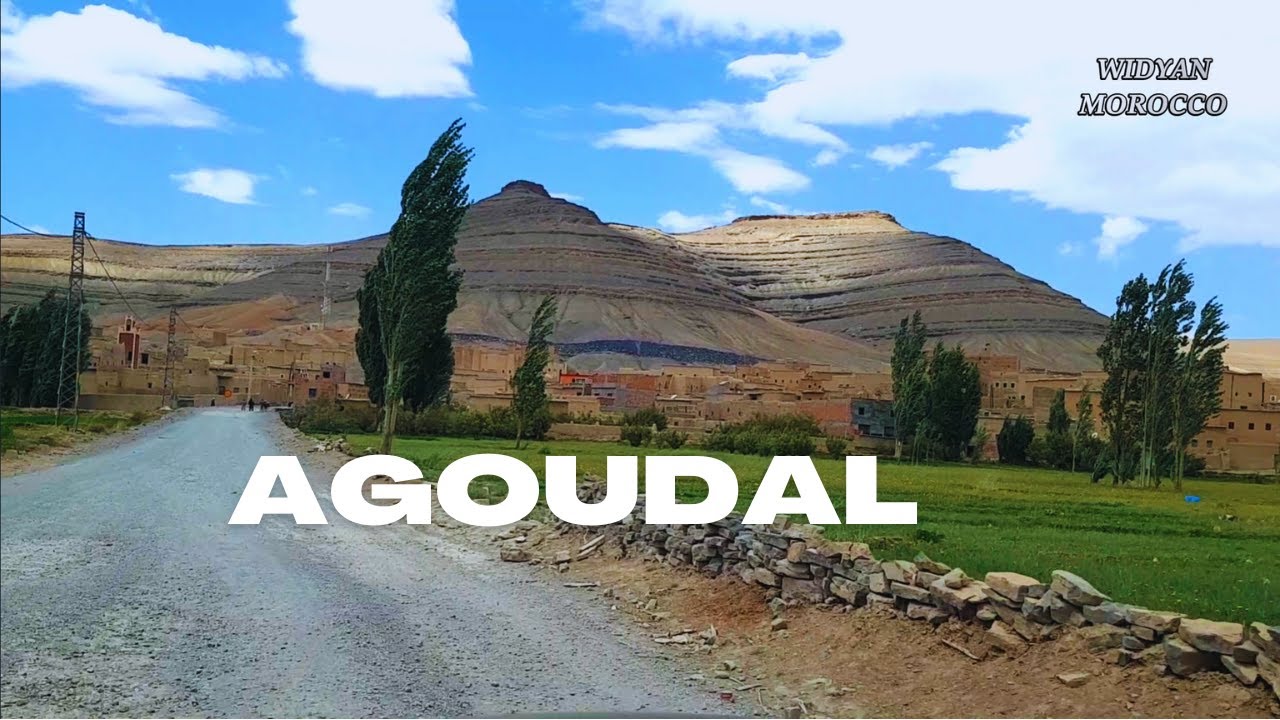 MOROCCO  -  AGOUDAL           قرية اكودال