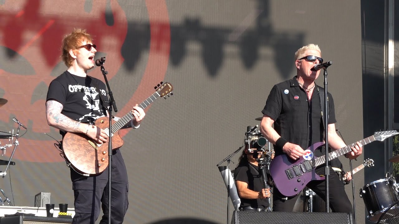 The Offspring - Million Miles Away (with Ed Sheeran) &ndash; BottleRock 2024, Napa