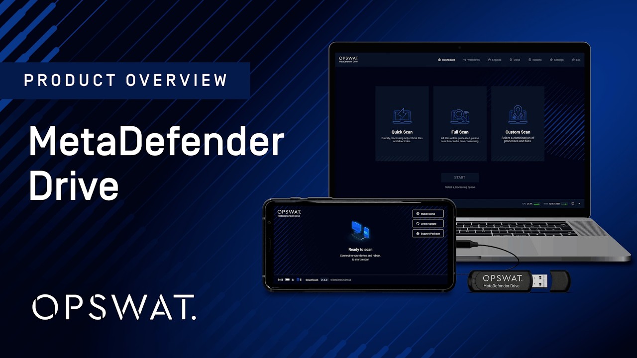 MetaDefender Drive | Transient Device Threat Scanner