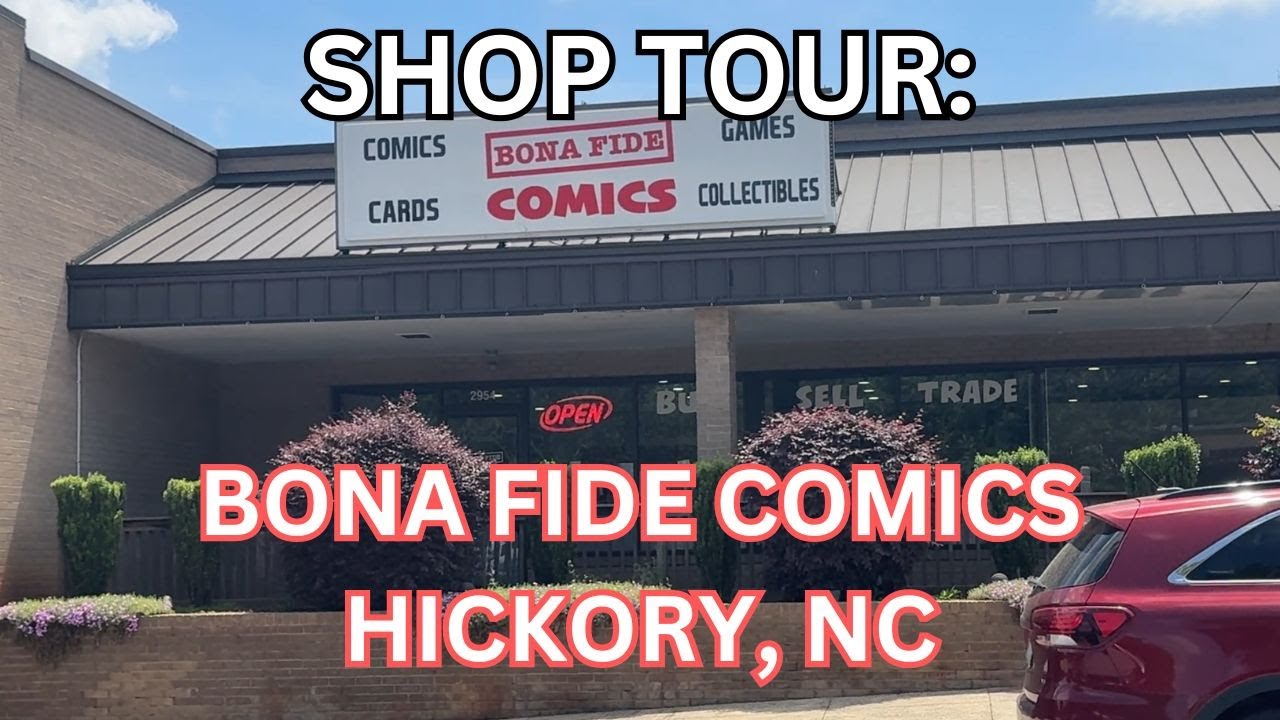 Shop Tour: Bona Fide Comics  Hickory, North Carolina  #comicbooks