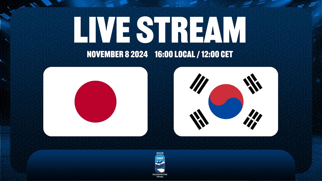Japan v. Korea - 2025 Ice Hockey Asia Championship