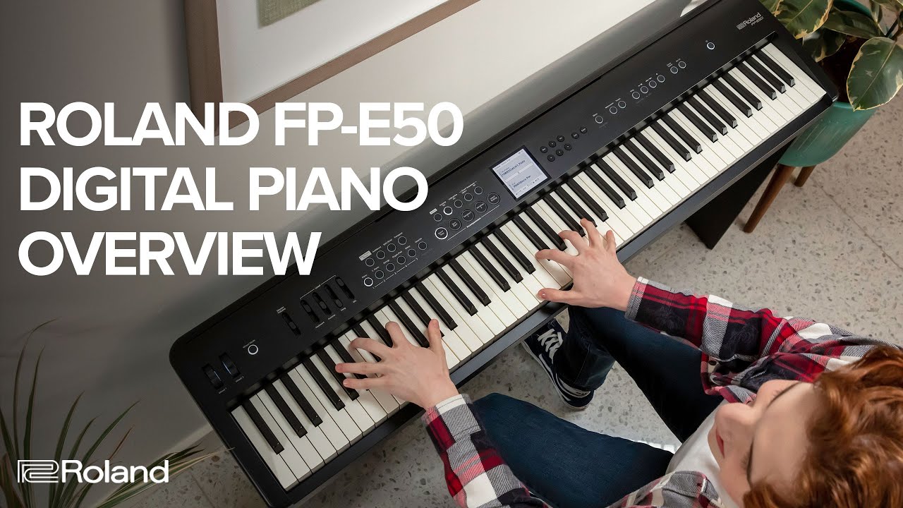 Обзор цифрового пианино Roland FP-E50 с расширением Roland Cloud
