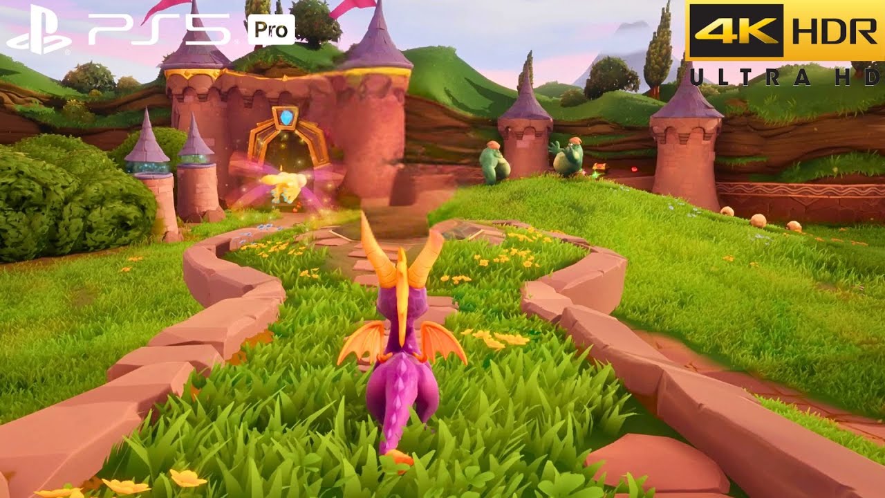 Spyro Reignited Trilogy (PS5 Pro) 4K HDR Gameplay - (100% Full Game) (All 3 Games)