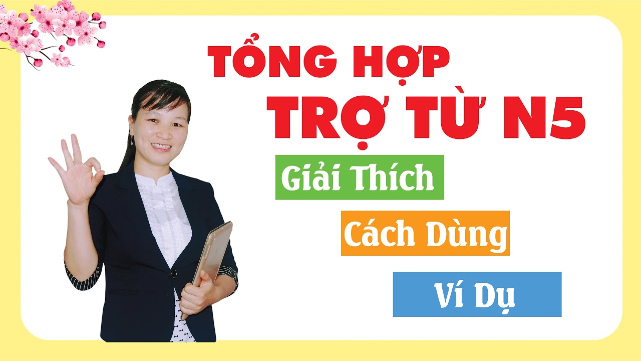 Trợ từ tiếng Nhật N5 | 助詞 N5 | Tổng hợp chi tiết 14 trợ từ