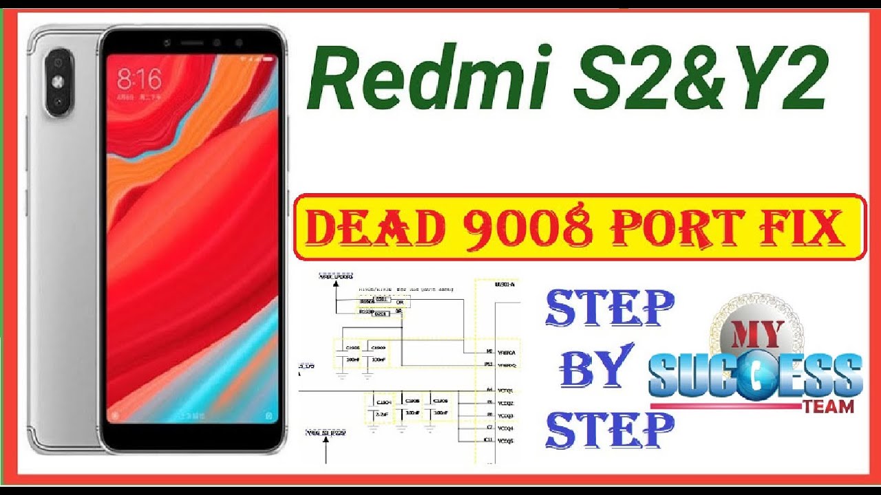 REDMI Y2 S2 FIX EDL PORT STEP by STEP TRECING & TESTING #MYSUCCESSTEAM #DEEPAKSAHU #9977209396