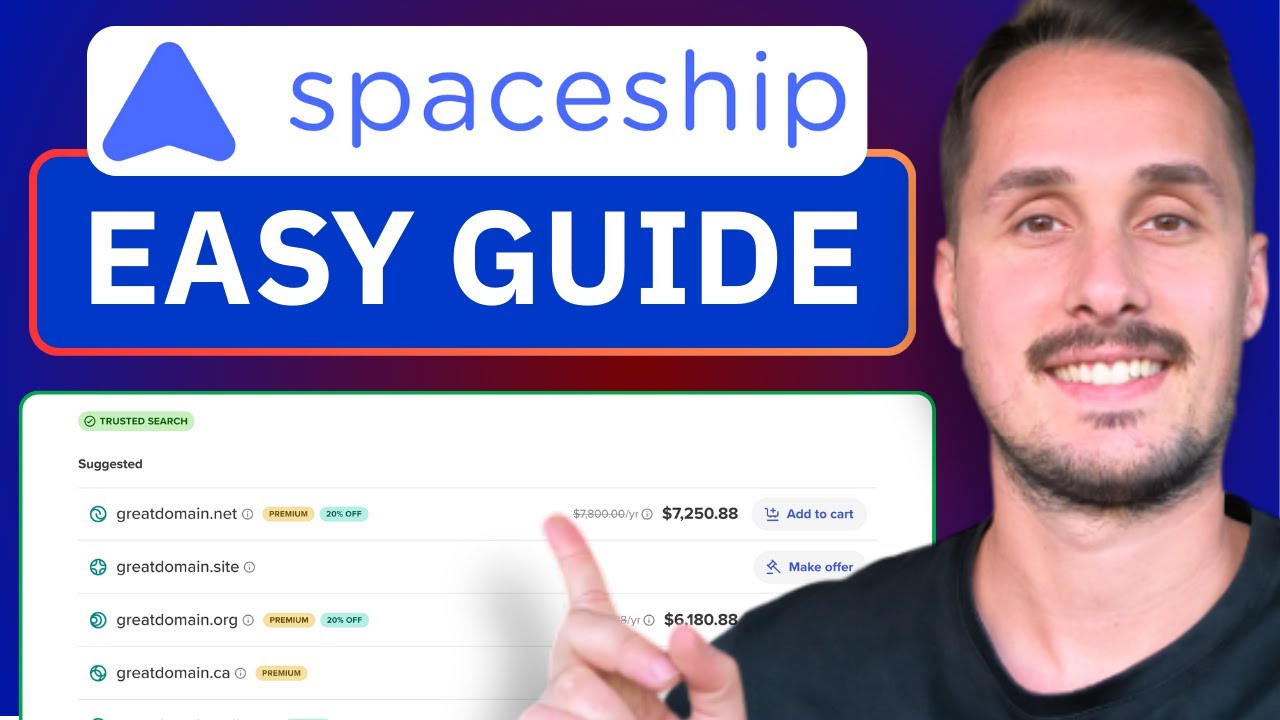 How to Buy Cold Email Domains on Spaceship (Beginner Guide)