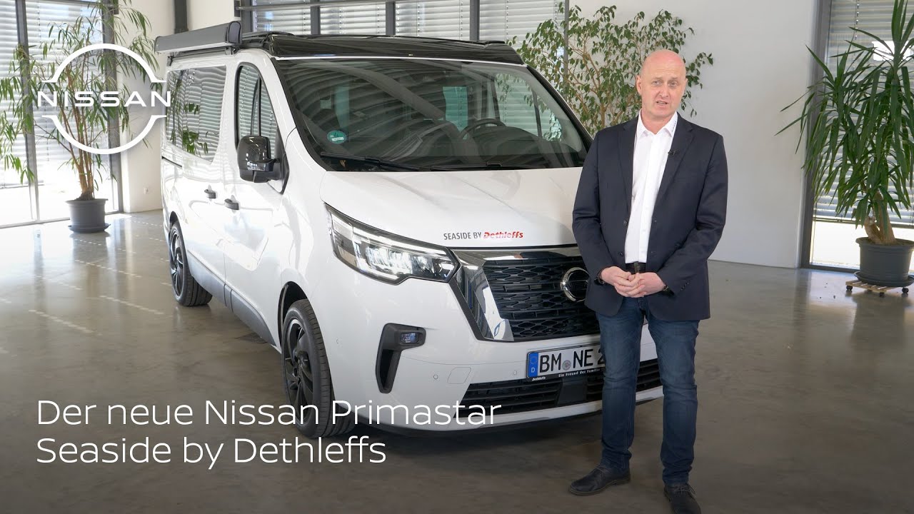 Der Nissan Primastar Seaside by Dethleffs. Die neue Form von Freiheit.