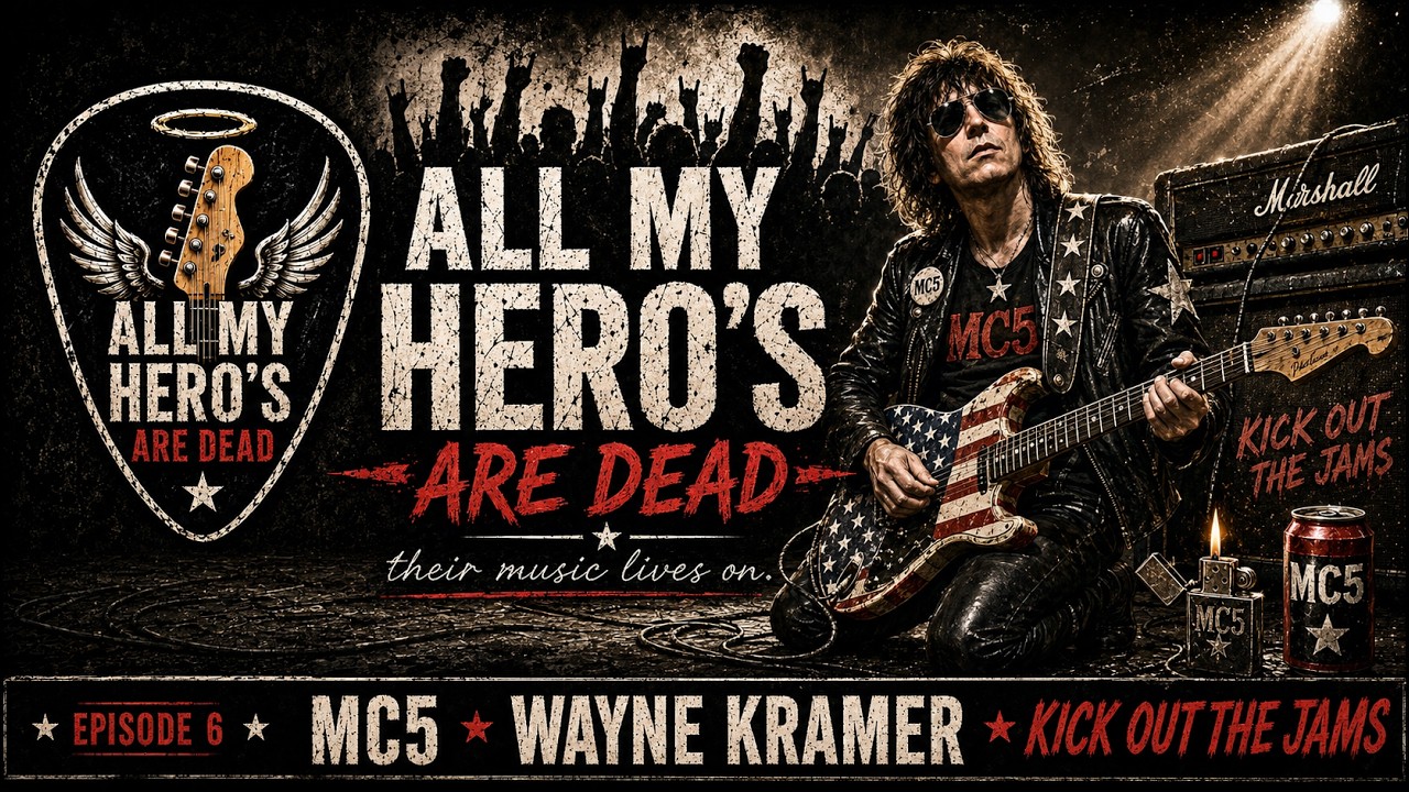 All My Heroes are Dead 6  - MC5 Wayne Kramer - Kick Out the Jams