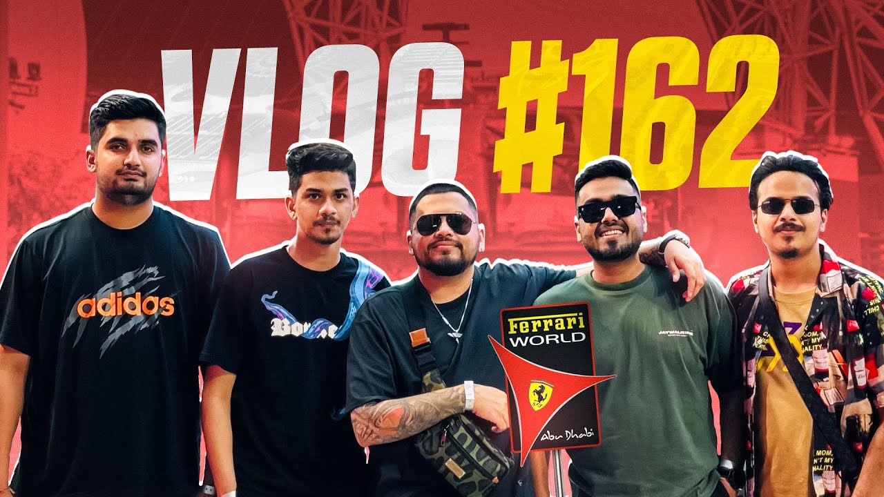 S8UL HABIBIES IN FERRARI WORLD - WORLD'S FASTEST ROLLER COASTER