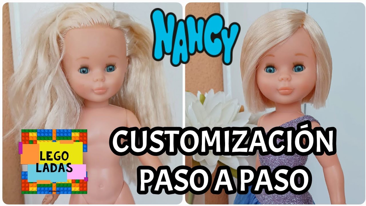Nancy customización con corte de pelo paso a paso.