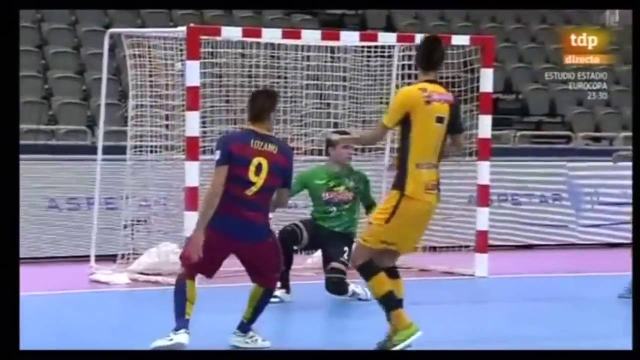 Defesas Goleiro Tiago - Magnus X Barcelona - Copa Intercontinental de Futsal 2016