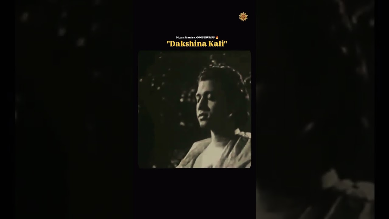 Dakshina Kali Dhyana Mantra vintage clips | #kali #durgapuja