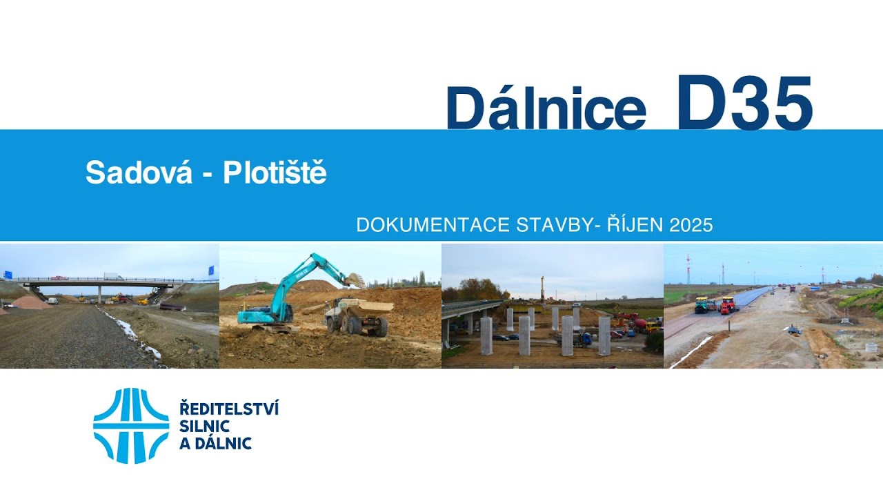 D35 Sadová–Plotiště (dokumentace stavby 10/2025)