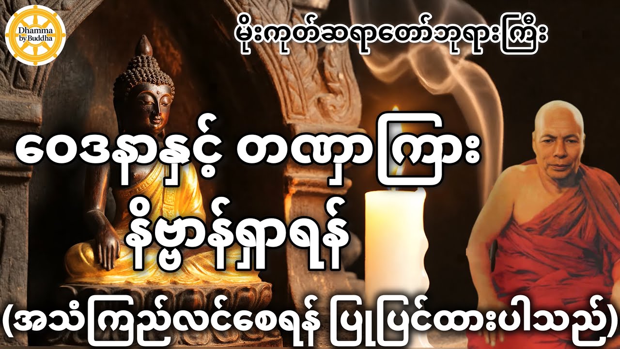 ဝေဒနာနှင့် တဏှာကြား နိဗ္ဗာန်ရှာရန် အလုပ်ပေးတရားတော် (အသံကြည်) | မိုးကုတ်ဆရာတော်ဘုရားကြီး