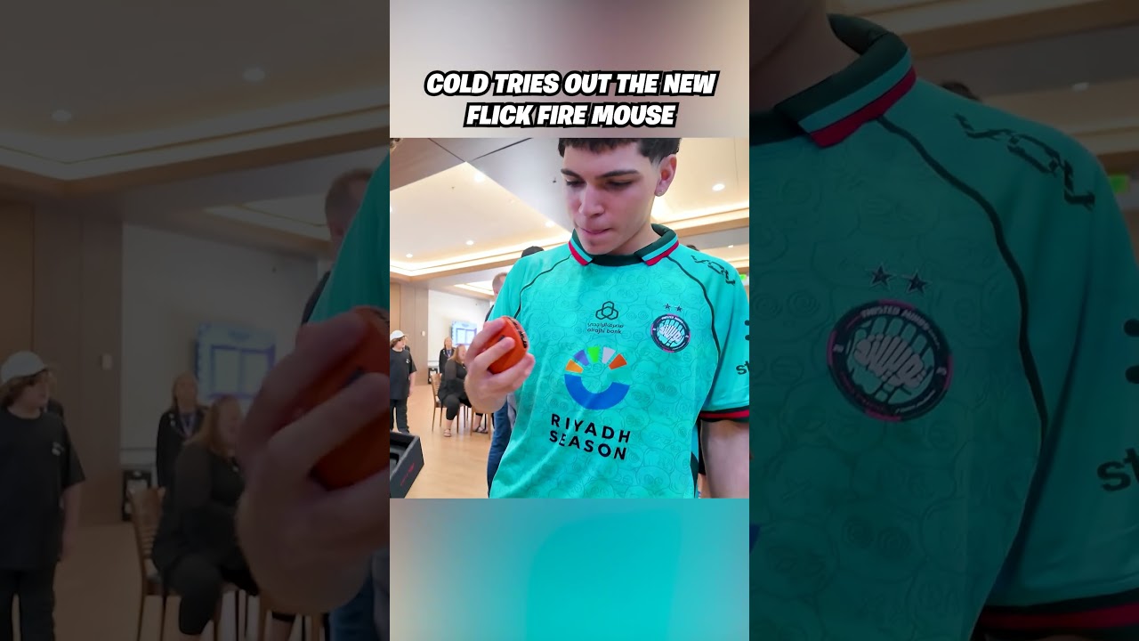We ran into Cold at the FNCS Pro-Am and asked him this.. #fortnitepro #mouse #fortnitekbm #fncs #4u